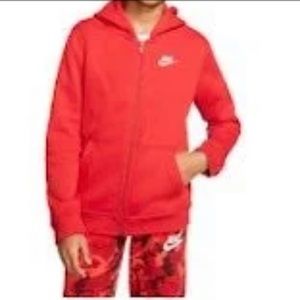 Red Nike Hoodie